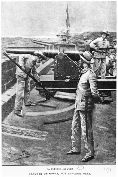 Defensa de Cuba, 1898 de Alvarez Sala